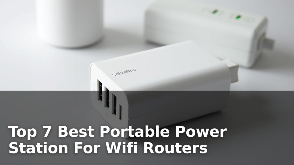 Top 7 Best Portable Power Station For Wifi Routers