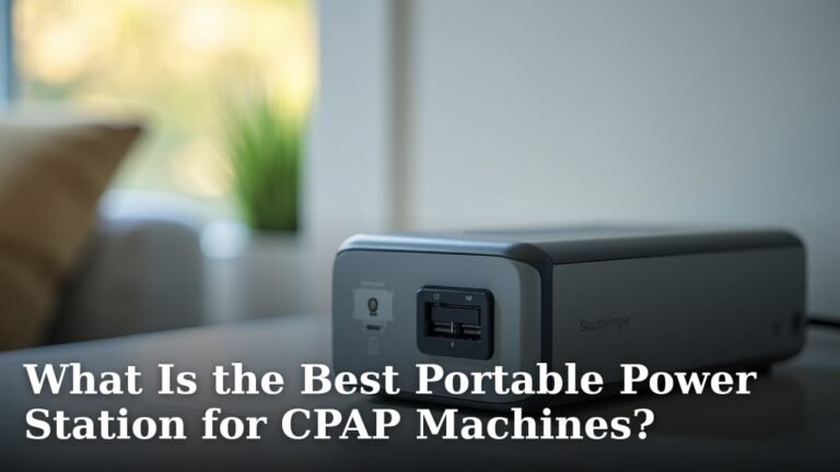 What Is the Best Portable Power Station for CPAP Machines?