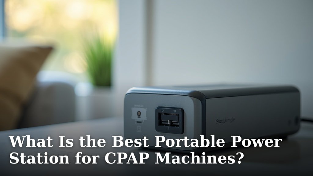 What Is the Best Portable Power Station for CPAP Machines?