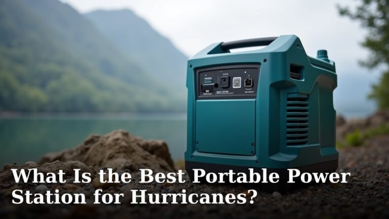 What Is the Best Portable Power Station for Hurricanes?