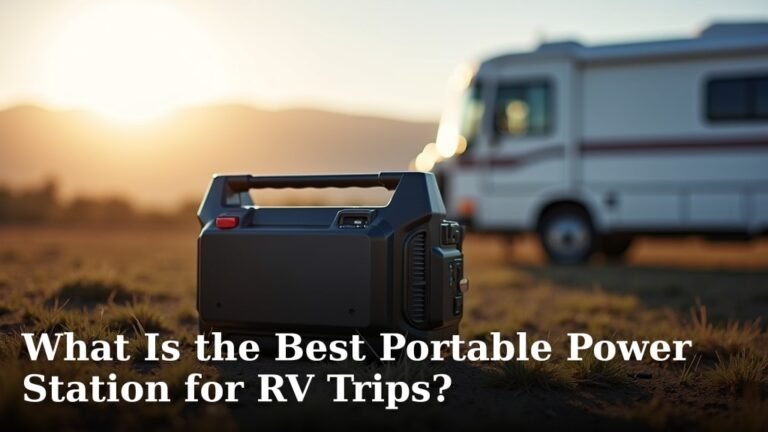 What Is the Best Portable Power Station for RV Trips?