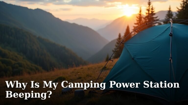 Why Is My Camping Power Station Beeping?