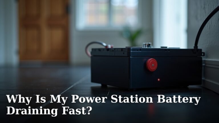 Why Is My Power Station Battery Draining Fast?