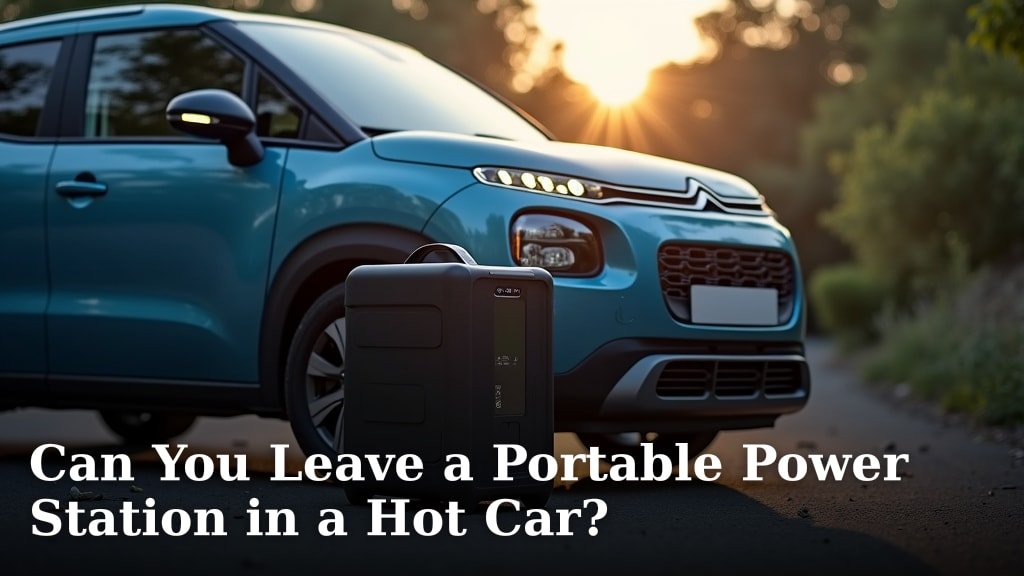Can You Leave a Portable Power Station in a Hot Car?