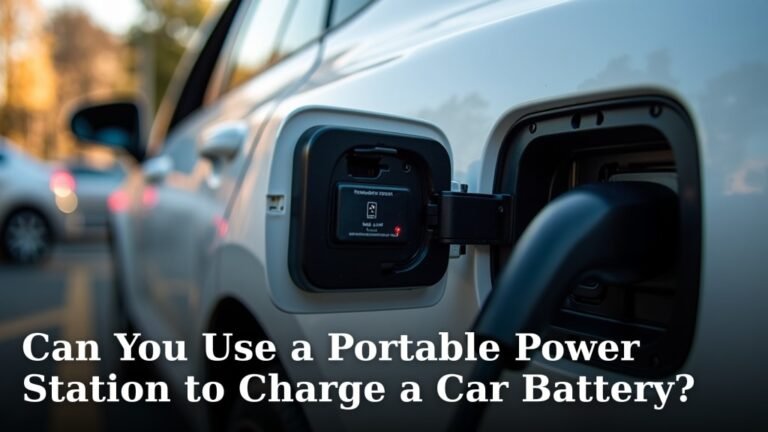 Can You Use a Portable Power Station to Charge a Car Battery?