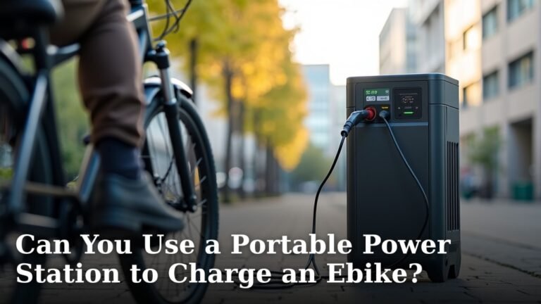 Can You Use a Portable Power Station to Charge an Ebike?