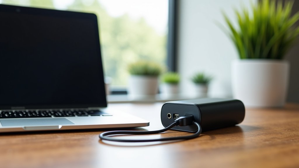 Connecting Your Laptop to a Portable Power Station