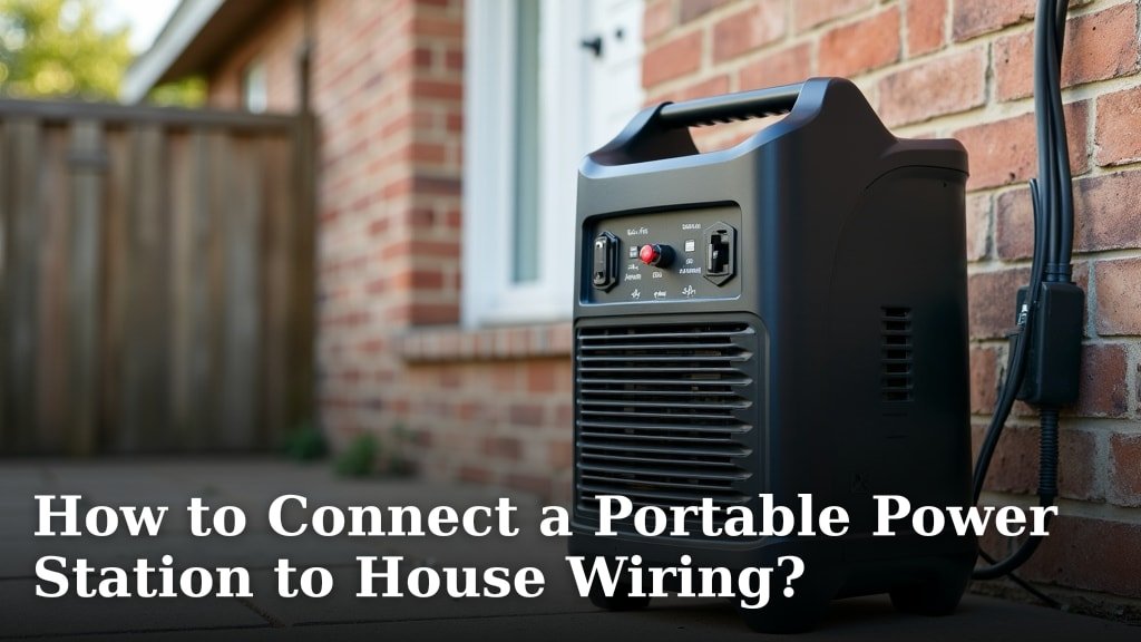 How to Connect a Portable Power Station to House Wiring?