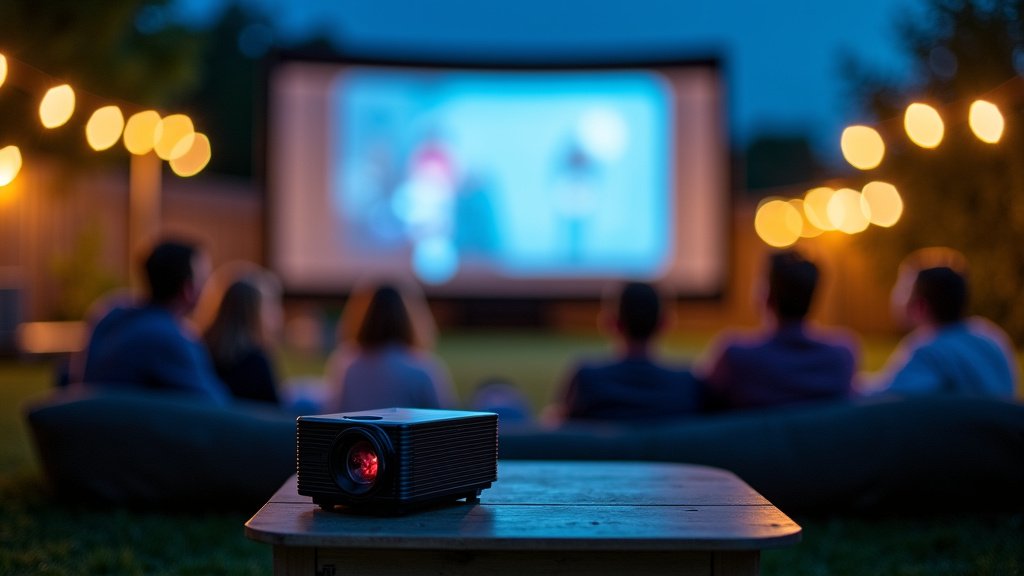 Powering Your Outdoor Projector for Movie Magic