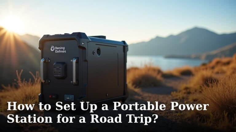 How to Set Up a Portable Power Station for a Road Trip?