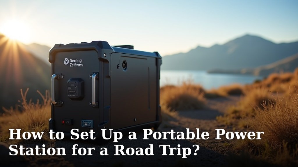 How to Set Up a Portable Power Station for a Road Trip?