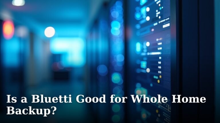 Is a Bluetti Good for Whole Home Backup?