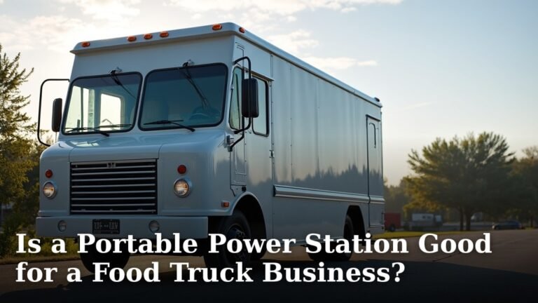 Is a Portable Power Station Good for a Food Truck Business?