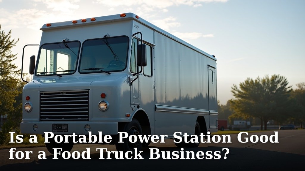 Is a Portable Power Station Good for a Food Truck Business?