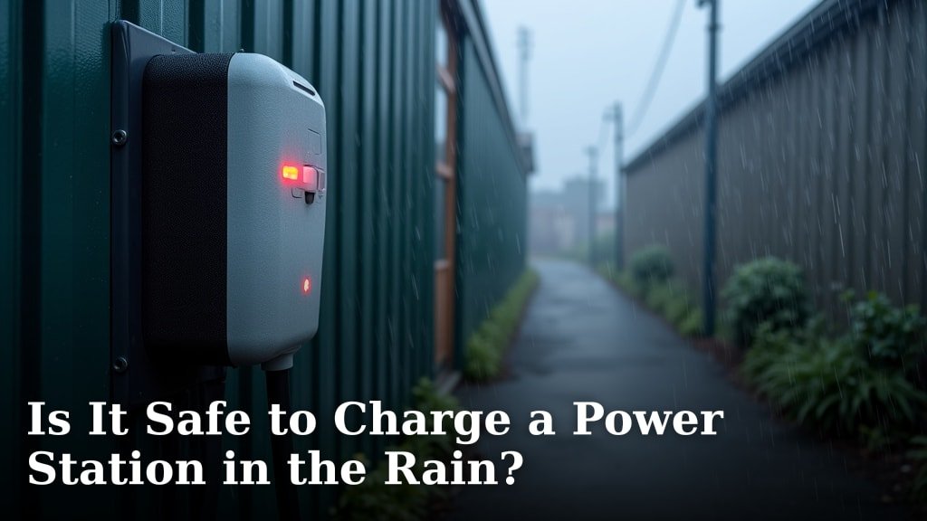 Is It Safe to Charge a Power Station in the Rain?