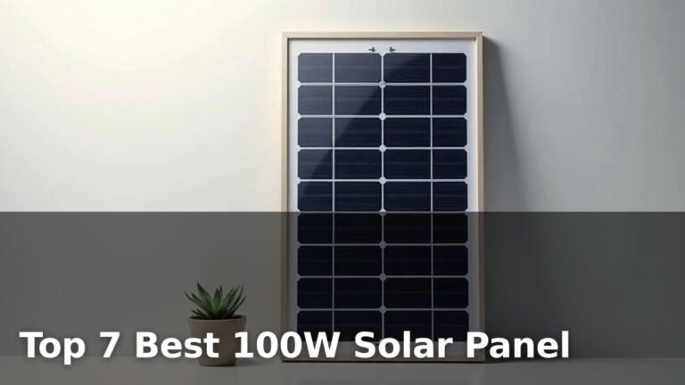 Top 7 Best 100W Solar Panel
