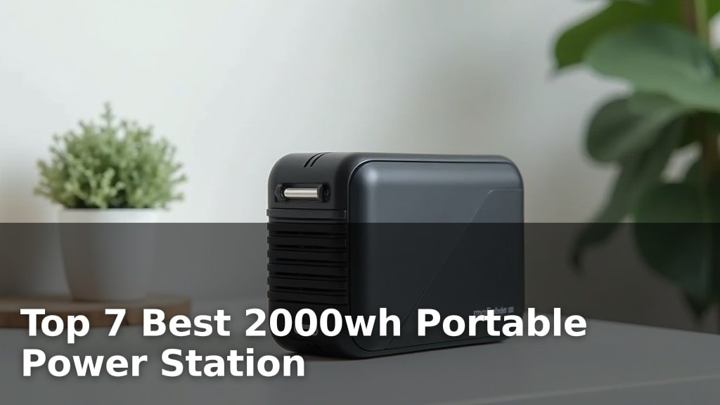 Top 7 Best 2000wh Portable Power Station