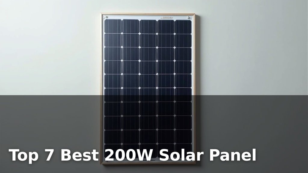 Top 7 Best 200W Solar Panel