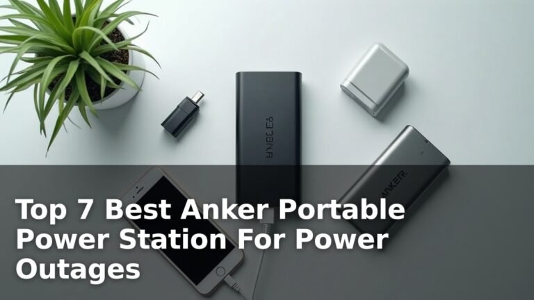 Top 7 Best Anker Portable Power Station For Power Outages