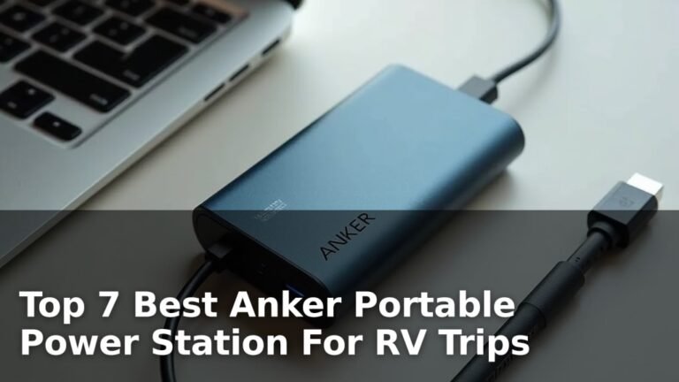 Top 7 Best Anker Portable Power Station For RV Trips
