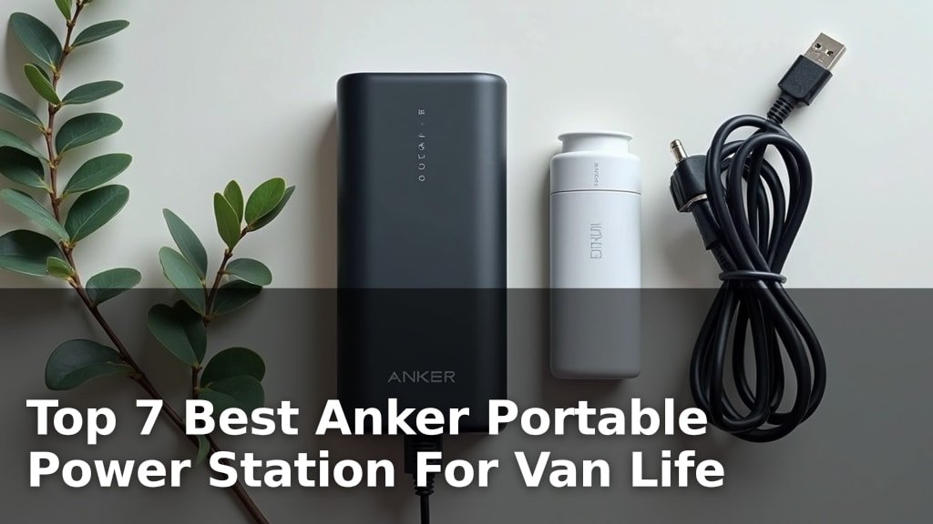 Top 7 Best Anker Portable Power Station For Van Life