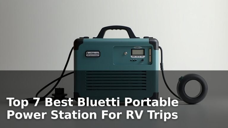 Top 7 Best Bluetti Portable Power Station For RV Trips