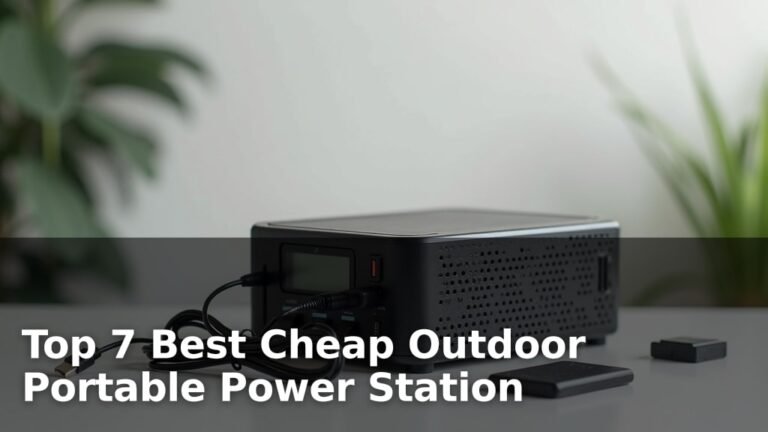 Top 7 Best Cheap Outdoor Portable Power Station