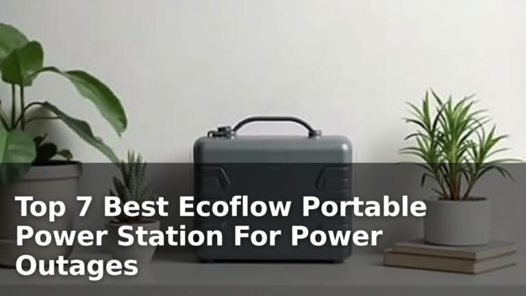 Top 7 Best Ecoflow Portable Power Station For Power Outages