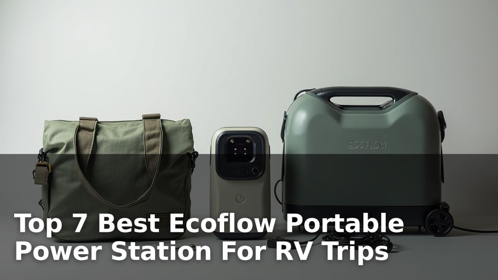 Top 7 Best Ecoflow Portable Power Station For RV Trips