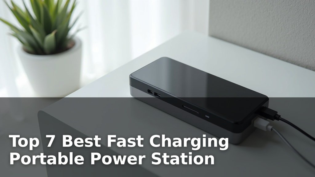 Top 7 Best Fast Charging Portable Power Station