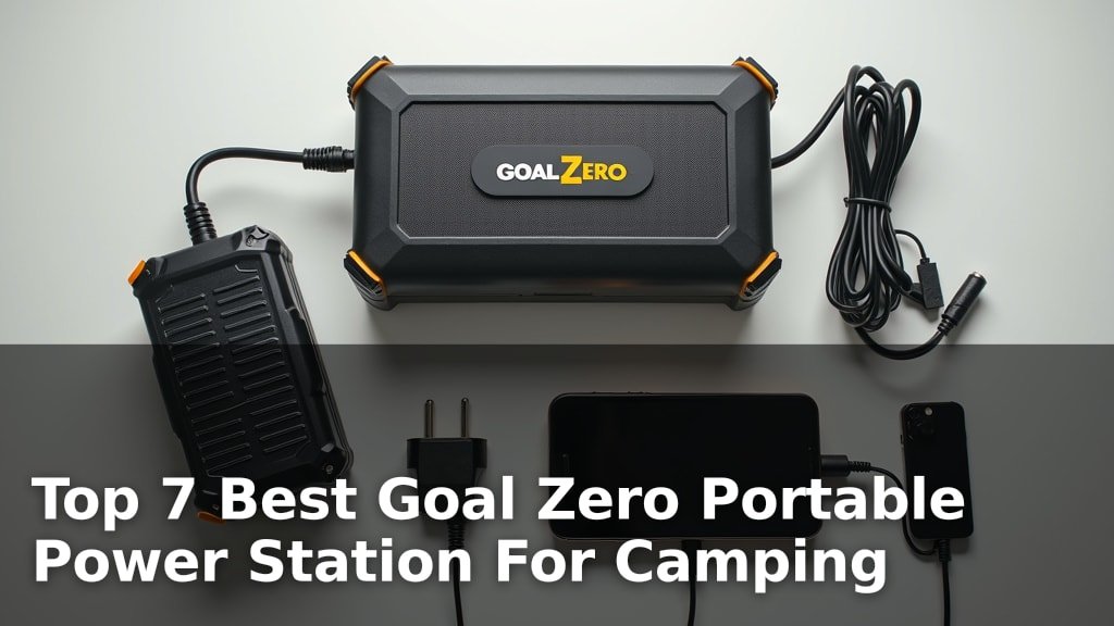 Top 7 Best Goal Zero Portable Power Station For Camping