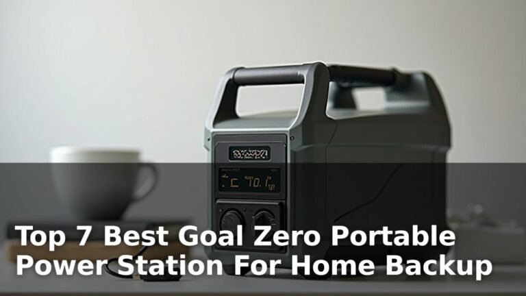 Top 7 Best Goal Zero Portable Power Station For Home Backup