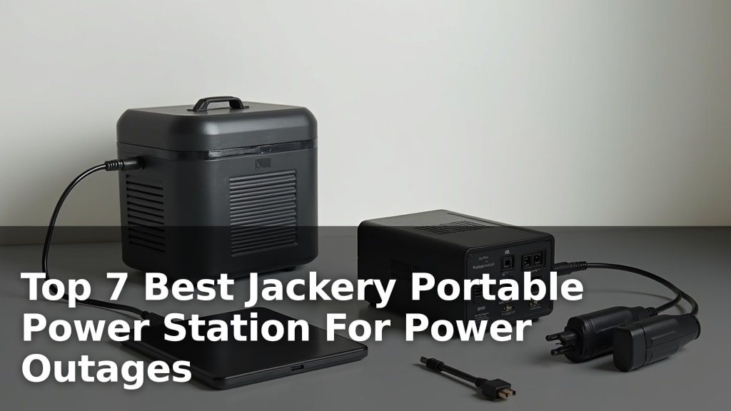 Top 7 Best Jackery Portable Power Station For Power Outages