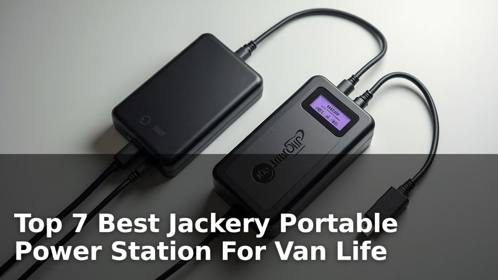 Top 7 Best Jackery Portable Power Station For Van Life