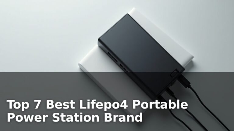 Top 7 Best Lifepo4 Portable Power Station Brand