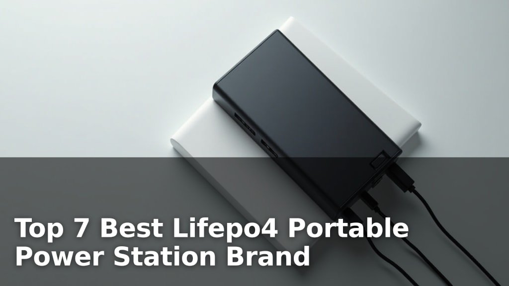 Top 7 Best Lifepo4 Portable Power Station Brand