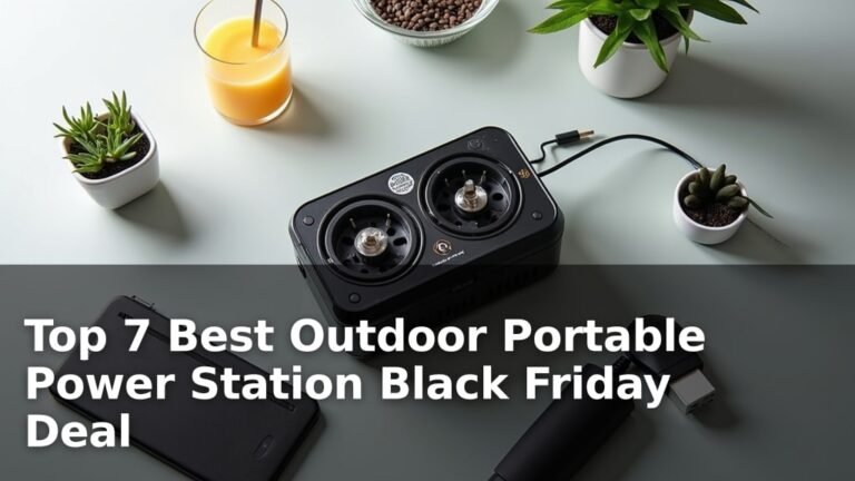 Top 7 Best Outdoor Portable Power Station Black Friday Deal