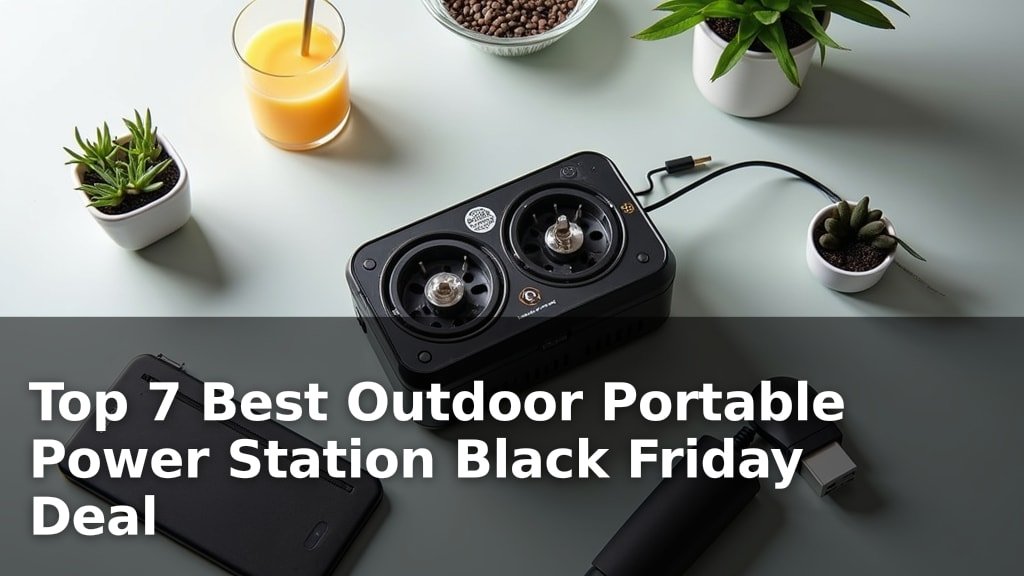 Top 7 Best Outdoor Portable Power Station Black Friday Deal