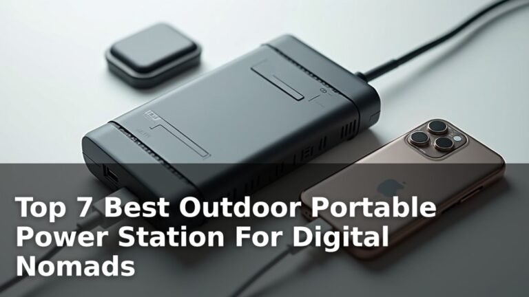 Top 7 Best Outdoor Portable Power Station For Digital Nomads