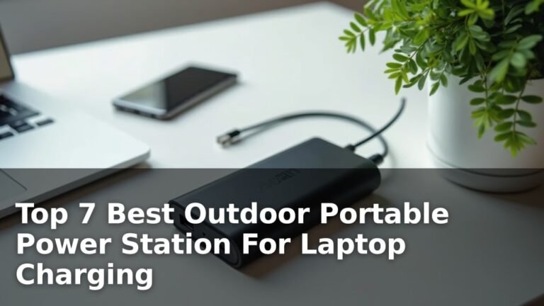 Top 7 Best Outdoor Portable Power Station For Laptop Charging