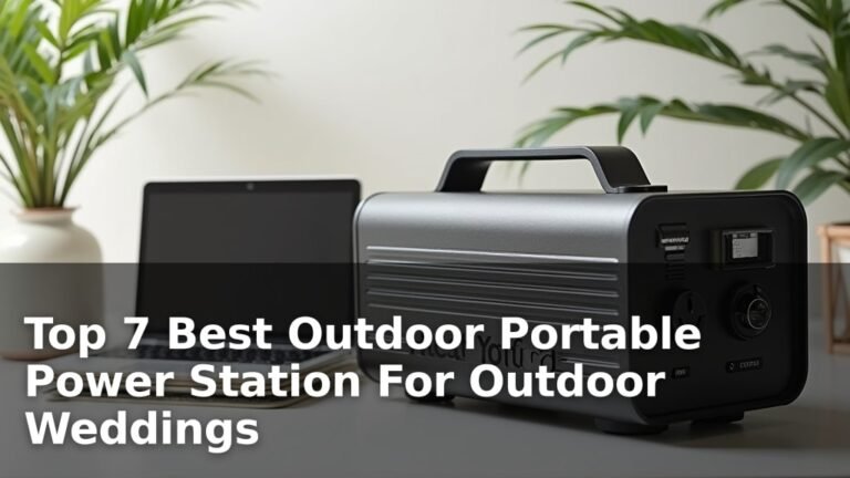 Top 7 Best Outdoor Portable Power Station For Outdoor Weddings