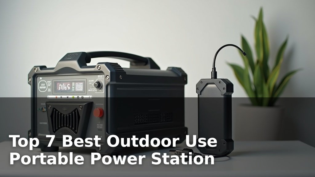Top 7 Best Outdoor Use Portable Power Station