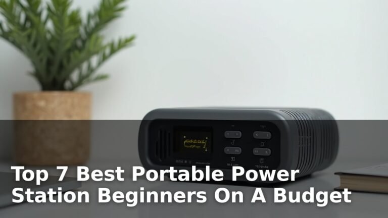 Top 7 Best Portable Power Station Beginners On A Budget