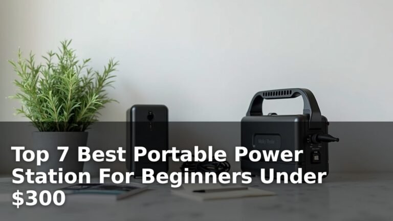 Top 7 Best Portable Power Station For Beginners Under $300