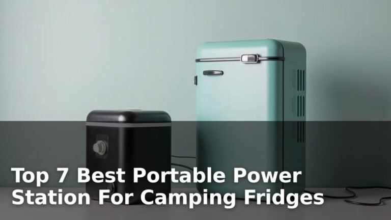 Top 7 Best Portable Power Station For Camping Fridges