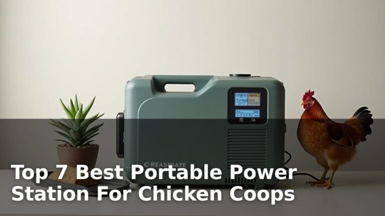 Top 7 Best Portable Power Station For Chicken Coops