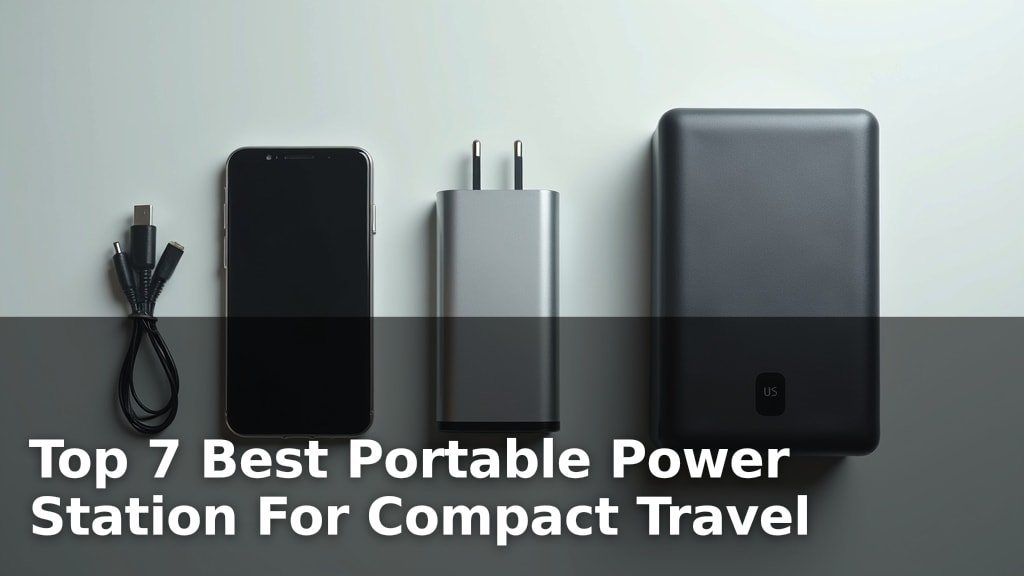 Top 7 Best Portable Power Station For Compact Travel