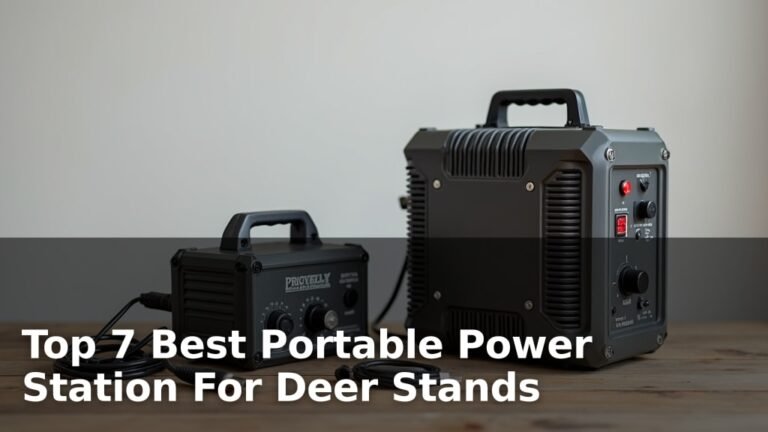 Top 7 Best Portable Power Station For Deer Stands
