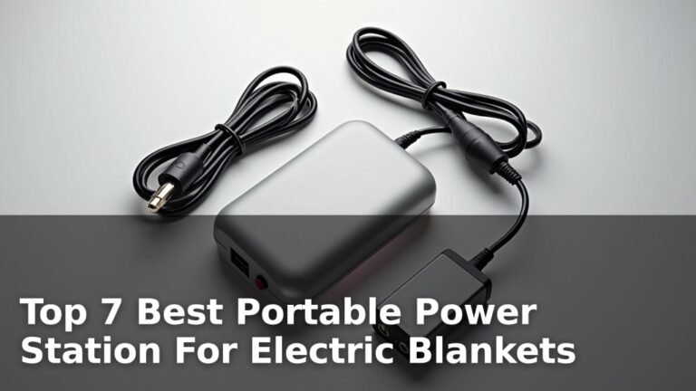Top 7 Best Portable Power Station For Electric Blankets