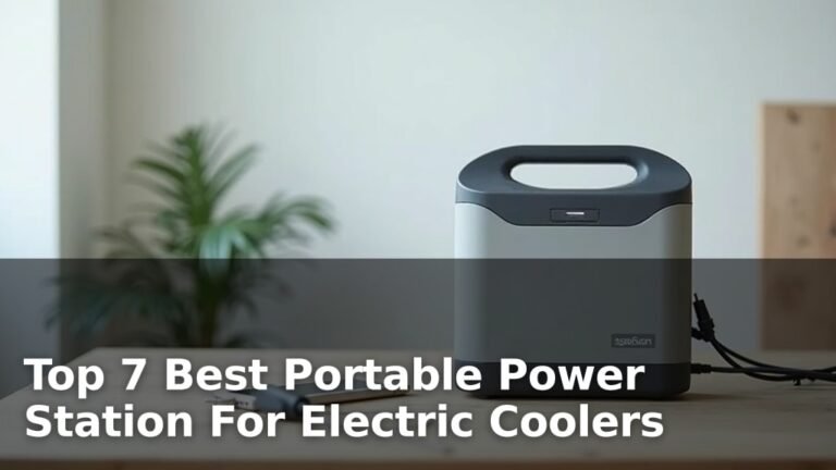 Top 7 Best Portable Power Station For Electric Coolers
